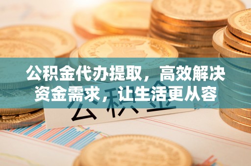 郎溪公积金代办提取，高效解决资金需求，让生活更从容