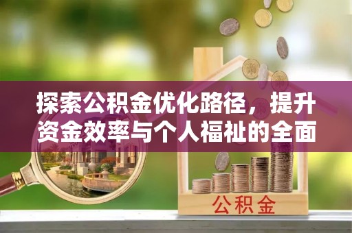郎溪探索公积金优化路径，提升资金效率与个人福祉的全面解析