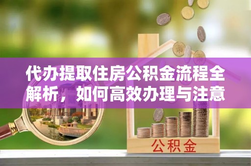 郎溪代办提取住房公积金流程全解析，如何高效办理与注意事项
